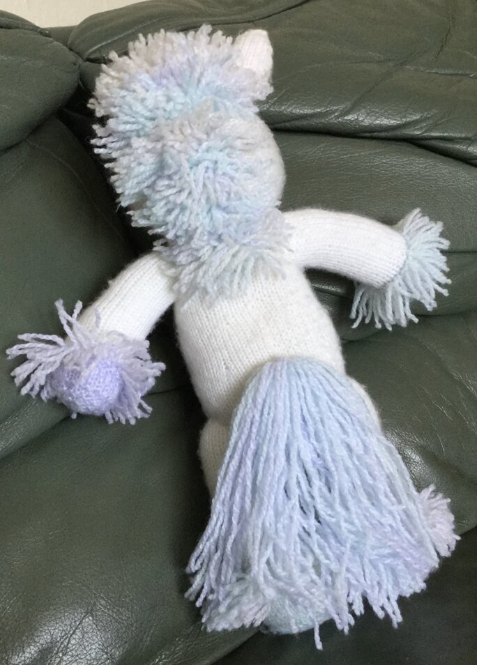 New to knitting toys