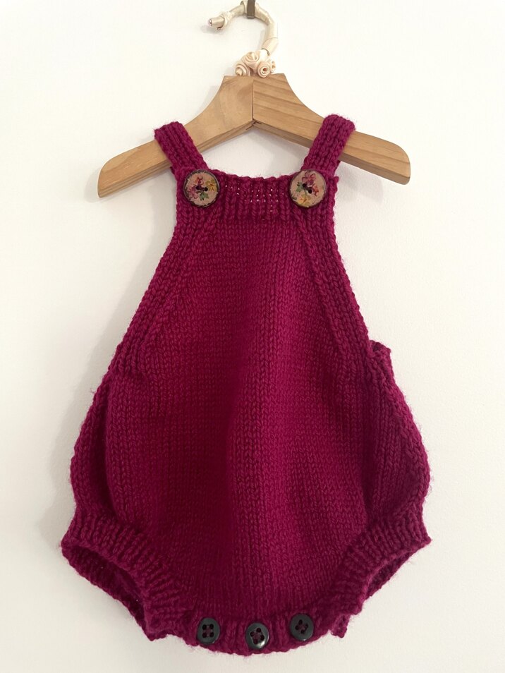 Boysenberry Romper