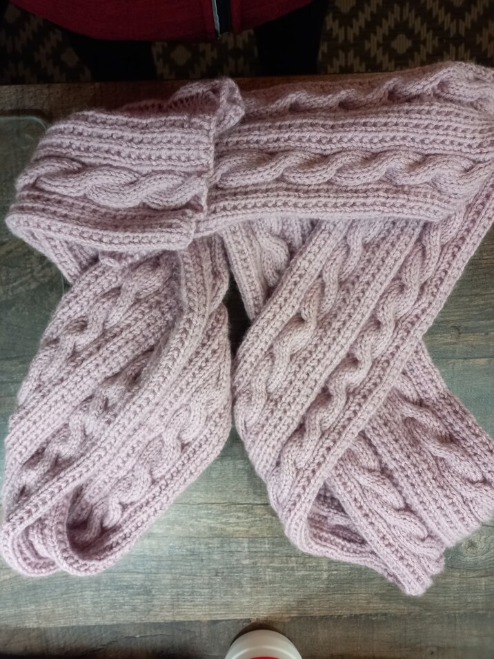 Cable Scarf