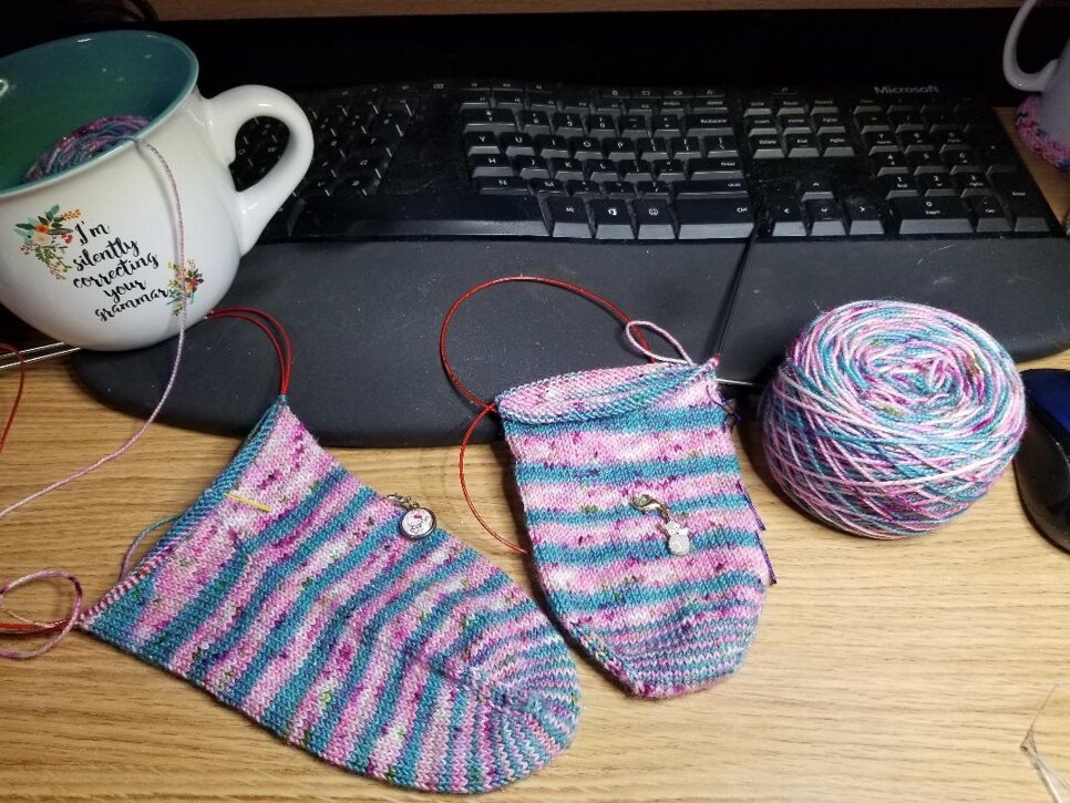 Emergency Cheesecake Socks