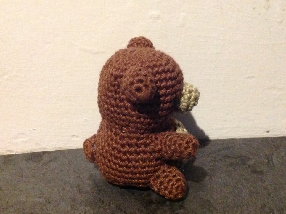 Boo boo the crochet bear