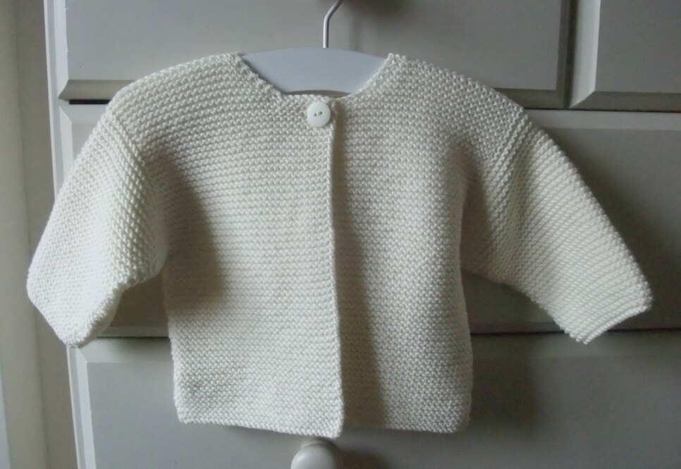Simple Baby Cardigan