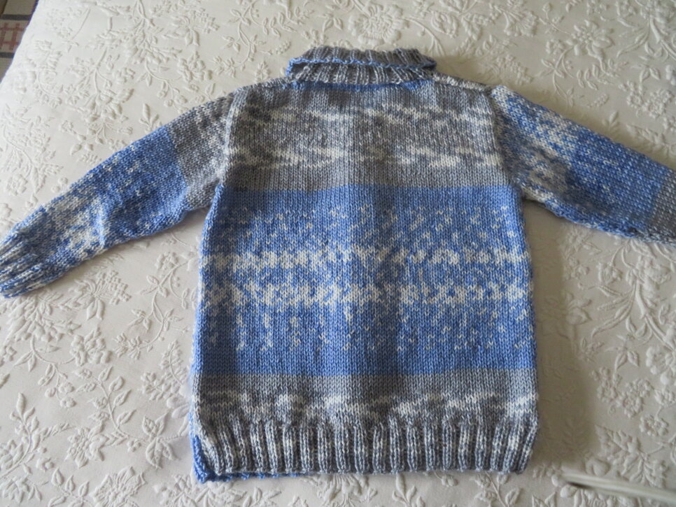 Flat collared Cardigan