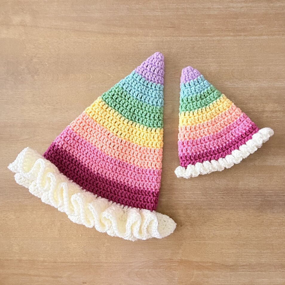 Rainbow Witch hats
