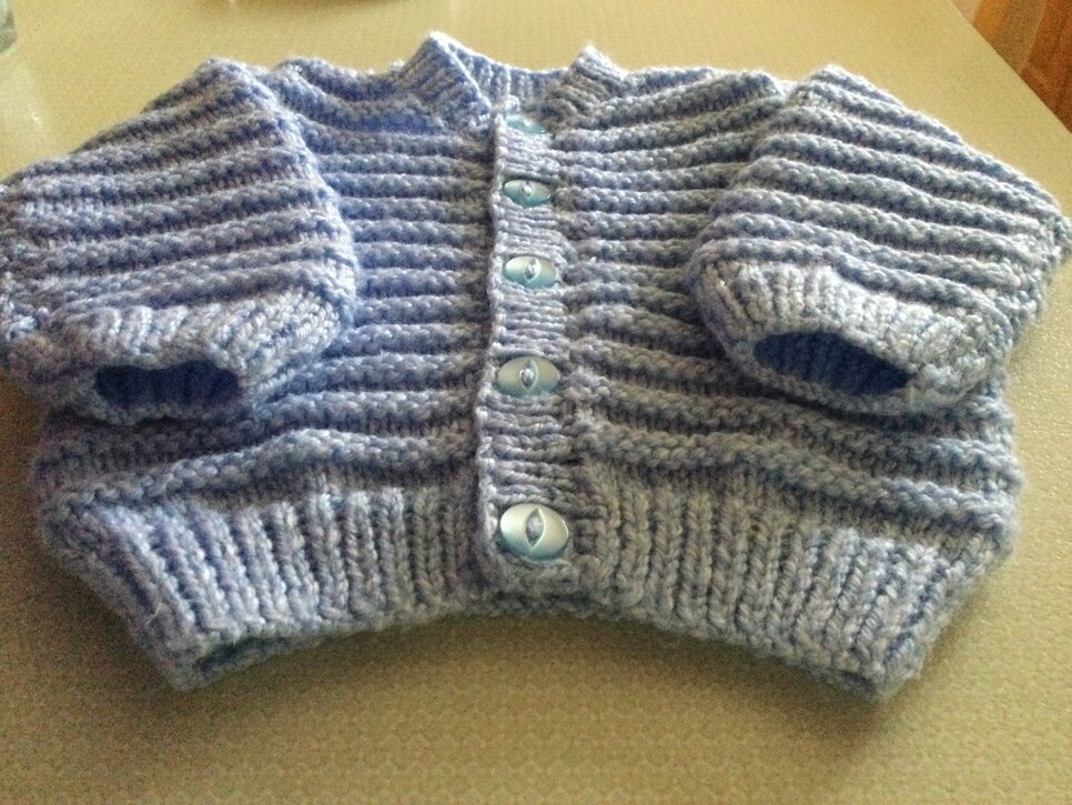 Ethan Cardigan in Phildar Phil Ecocoton - Downloadable PDF