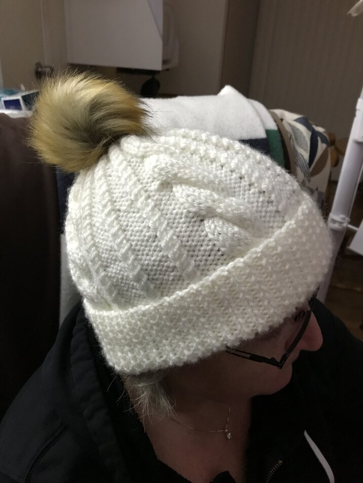 Cabled hat