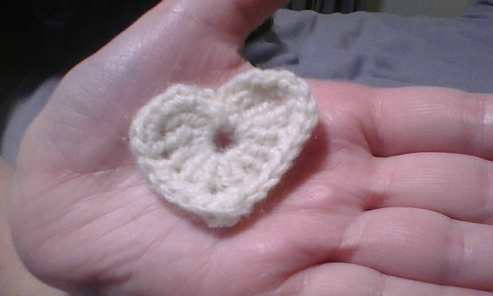 Crochet heart <3