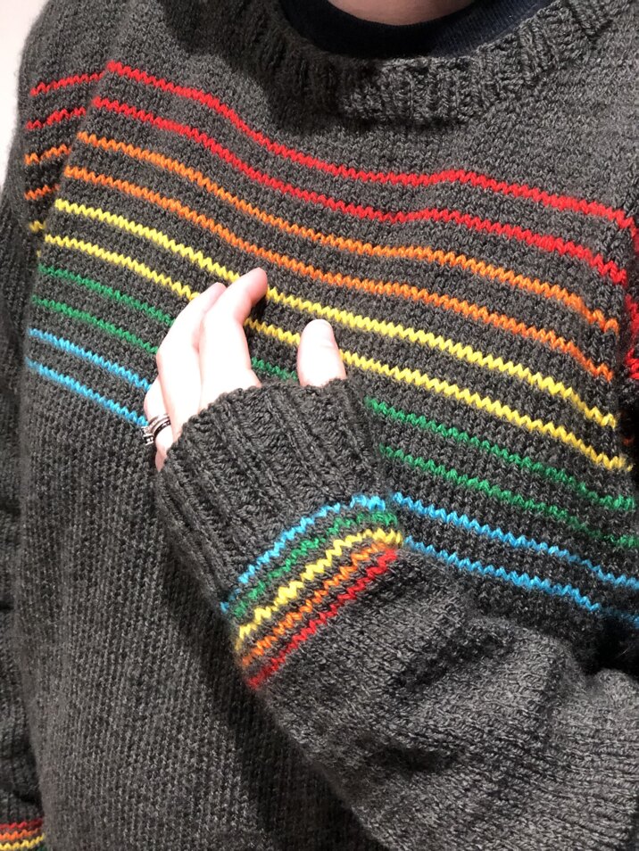 Rainbow stripes