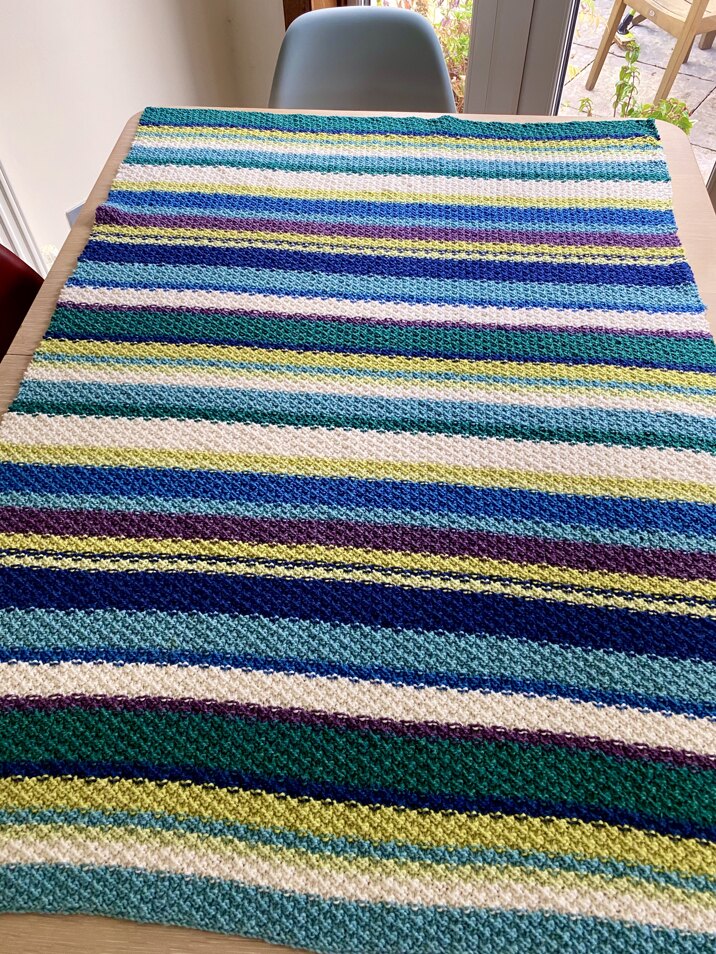 Nezbit blanket for a toddler