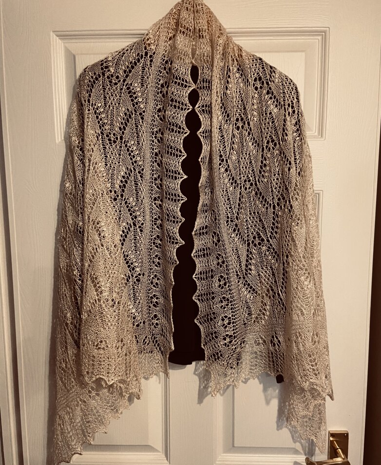 Wedding shawl for my future daughter in law