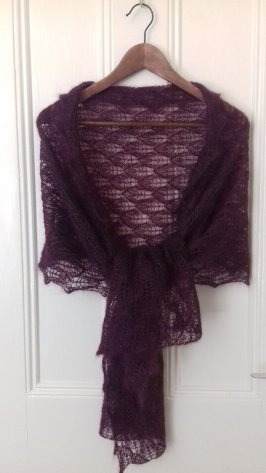 Kidsilk haze lace scarf