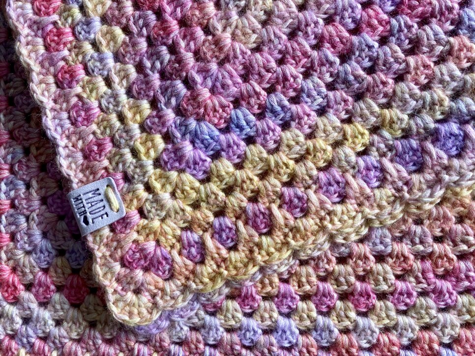 Pretty baby blanket