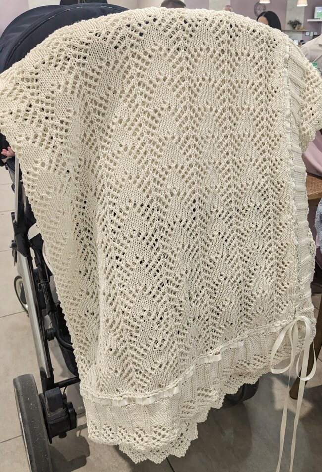 Harts baby blanket