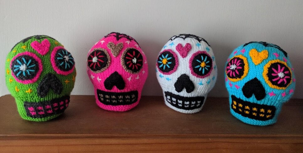 Pink Sugar Candy Skull - Day of the Dead - Mexican