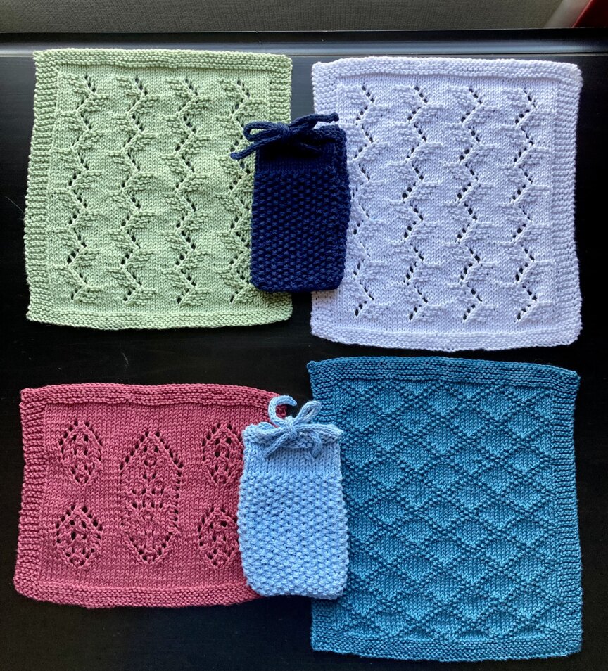 Wash cloths &amp; soap bags
