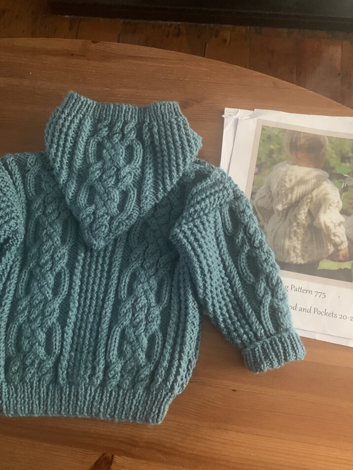 Baby Aran Hoodie