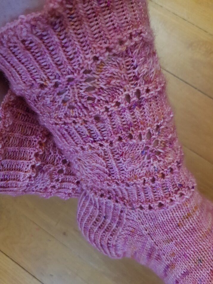 First pair of socks for me