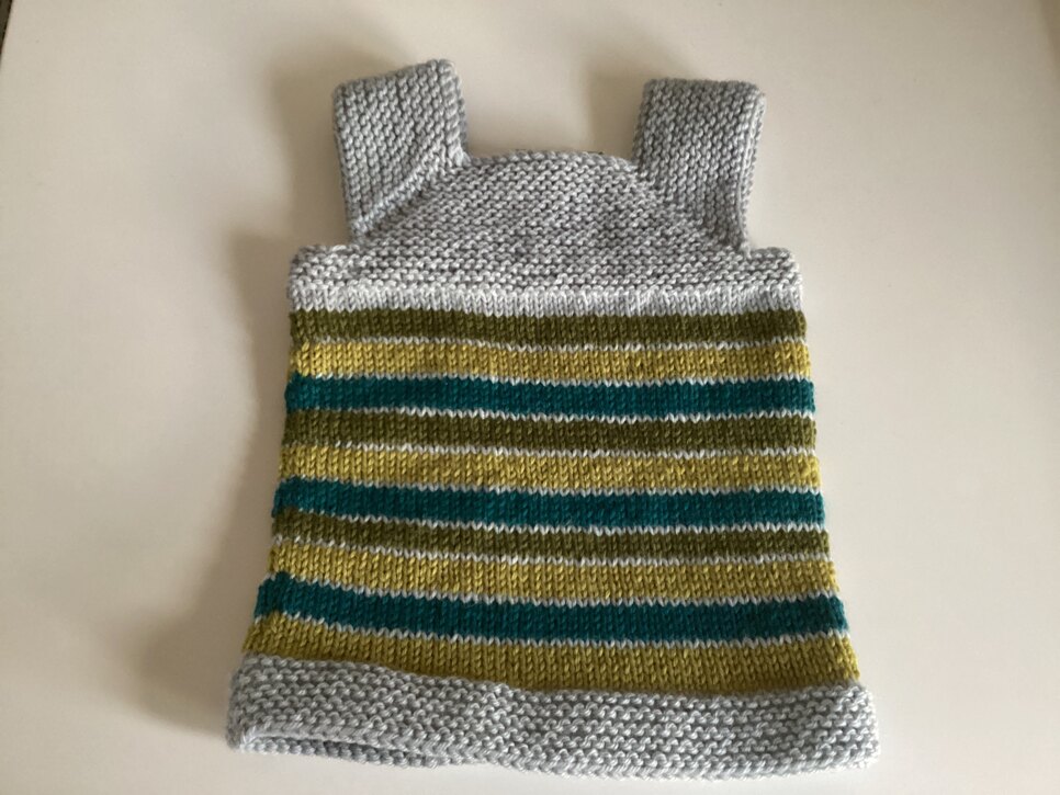 July 25. Charity knitting