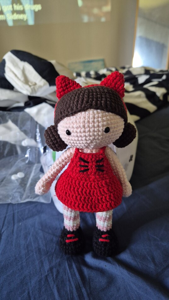 Ebony the Little Doll by Cara