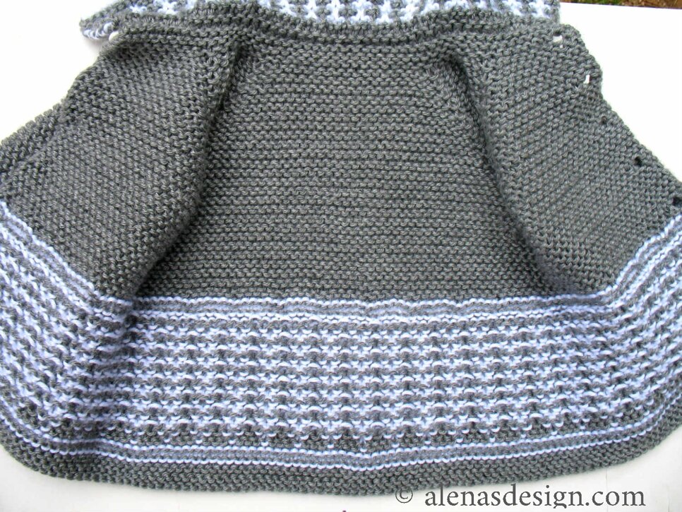 Grey Baby Cardigan