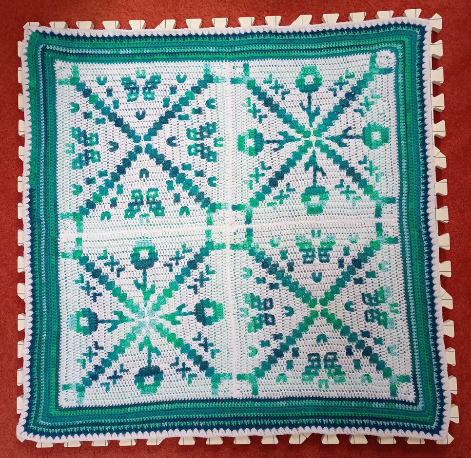 Flutter and Bloom Blanket