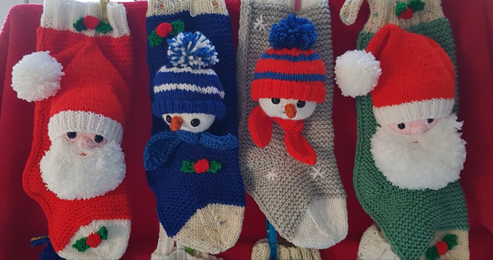 Charity christmas stockings