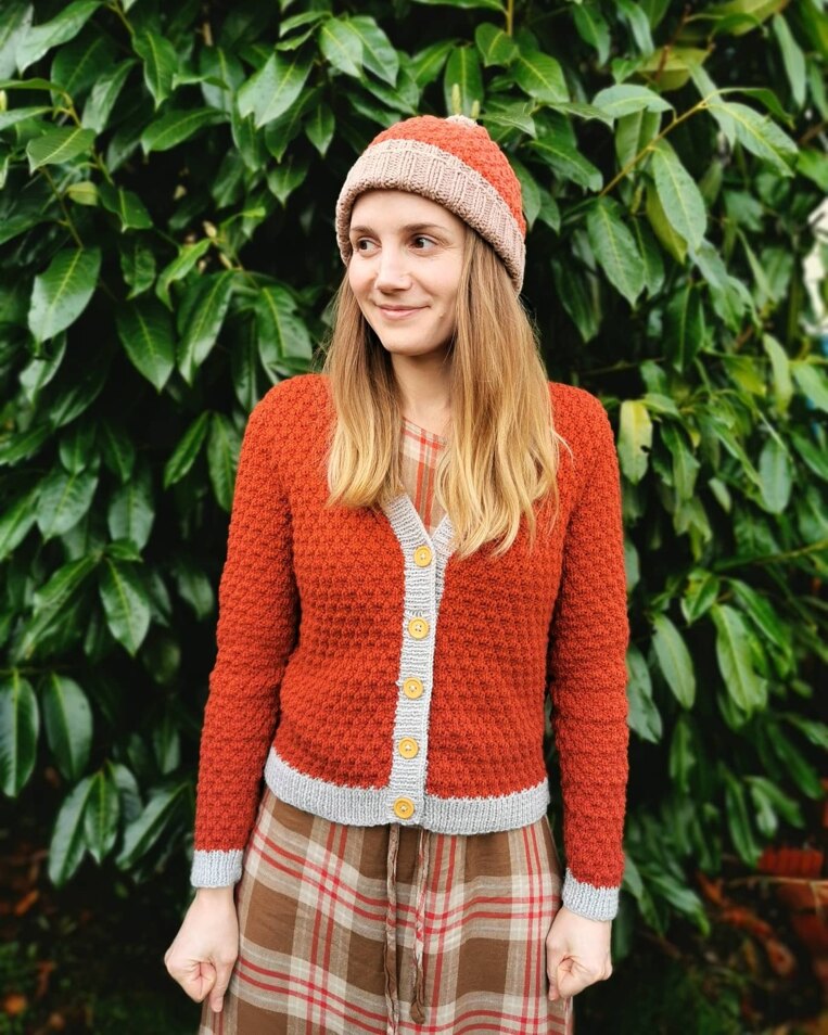 Seersucker Cardigan