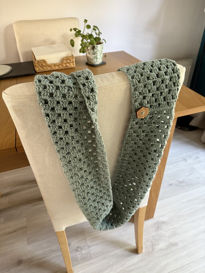 Granny Stitch Infinity Scarf