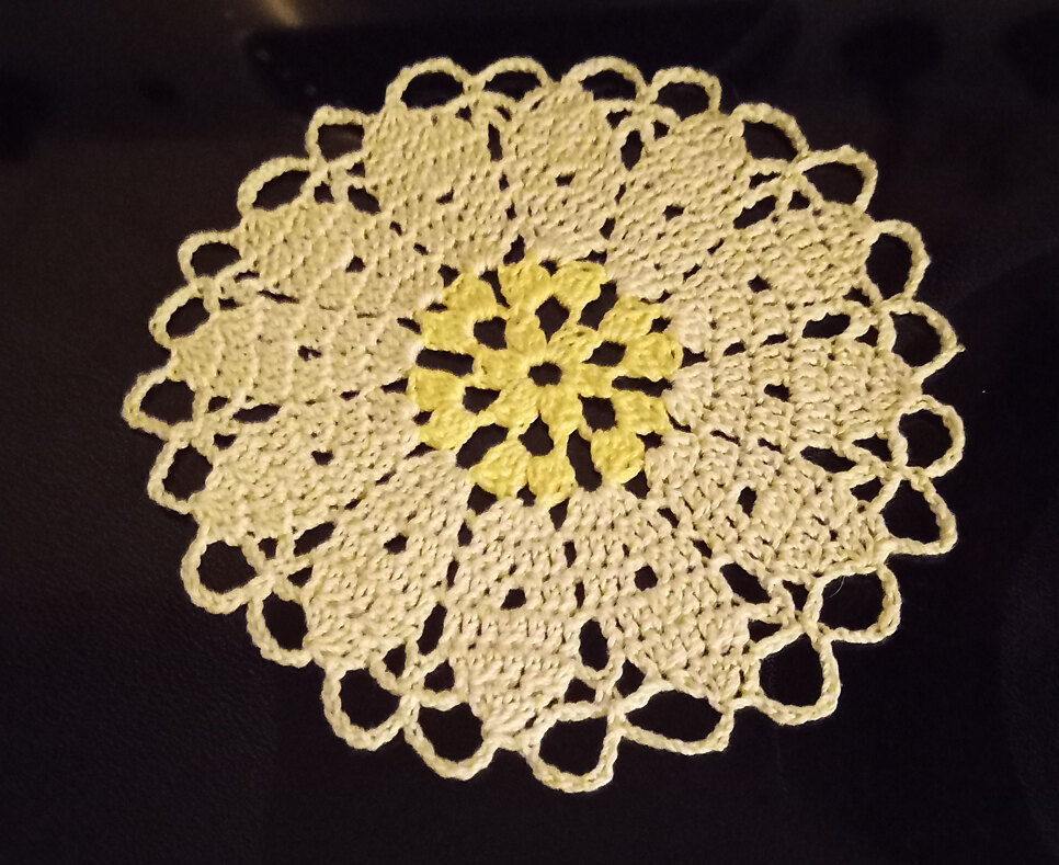 Daisy Doily