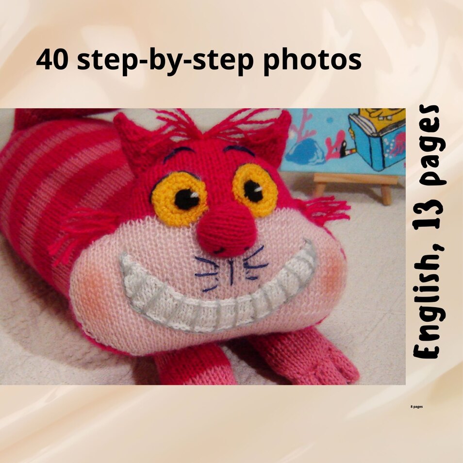 Cheshire Cat – Soft Toy inspired by Alice in Wonderland