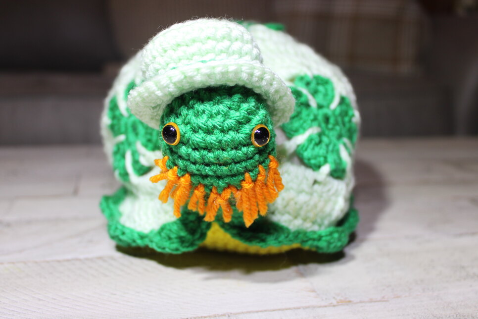 St. Patrick's Day turtle
