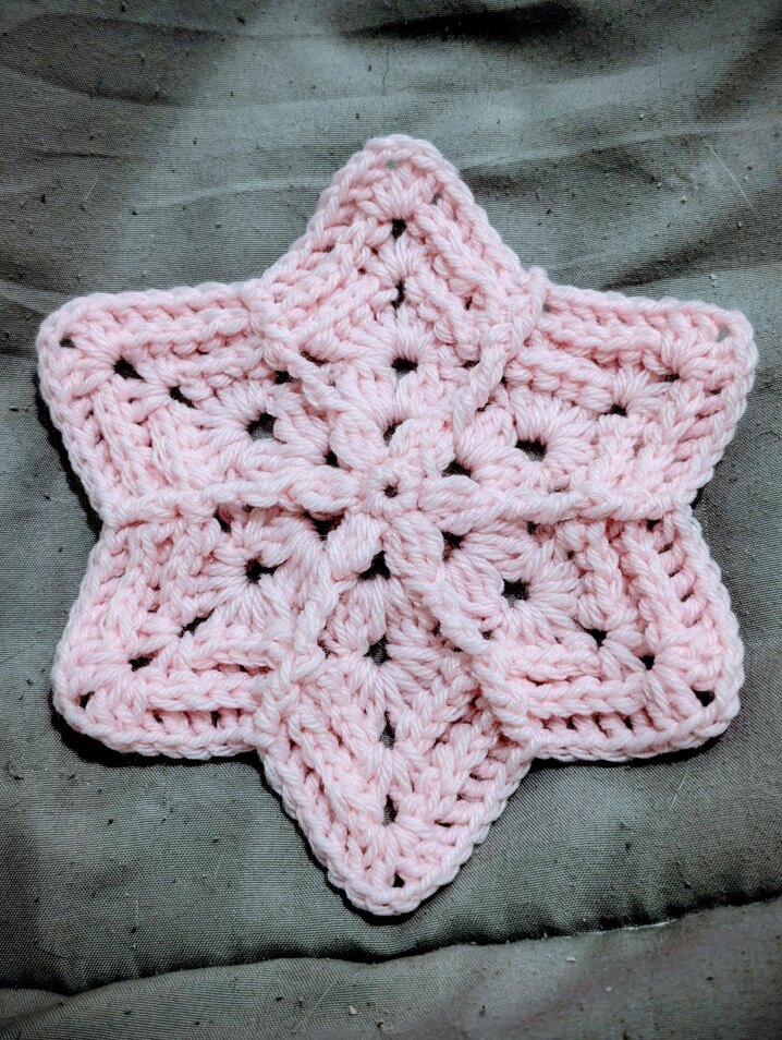 Flower Star Snowflake