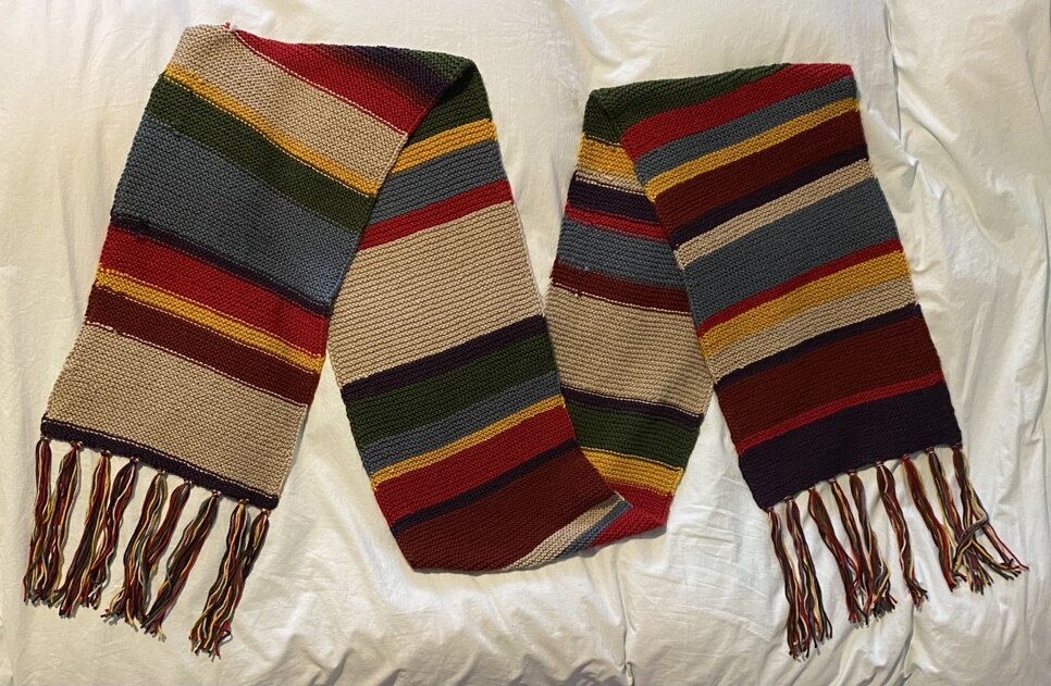 Dr Who Scarf