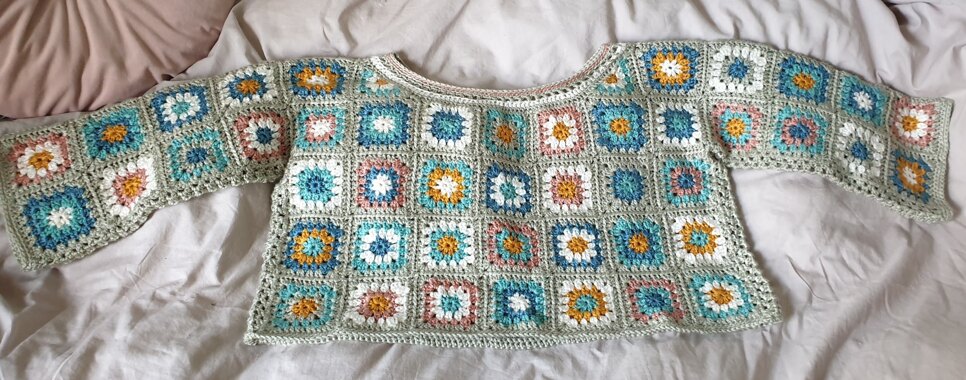Twinkling Granny Sweater