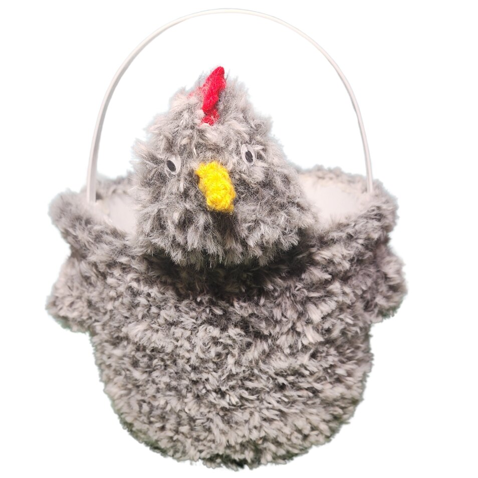 Chicken Easter basket