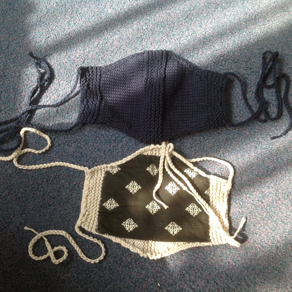 Masks with jersey lining (pocket)
